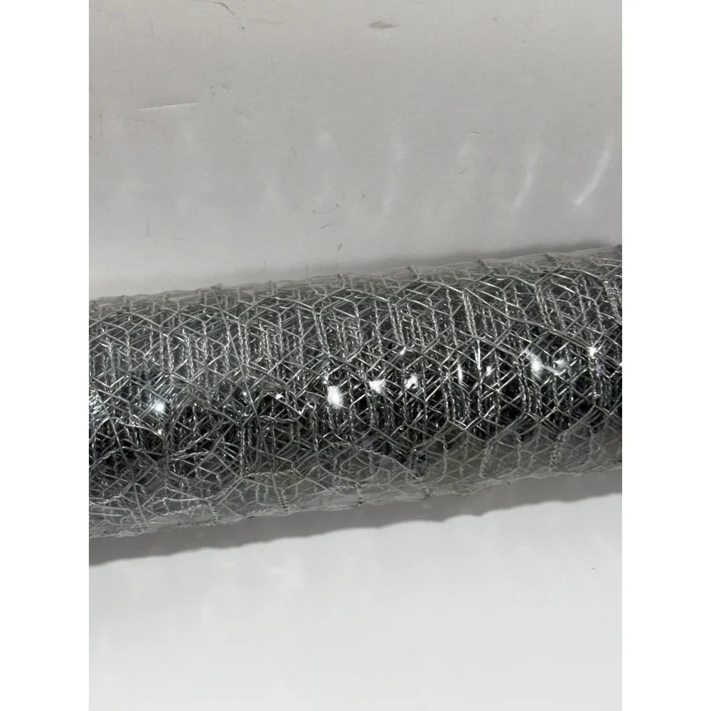 25 Feet x2feet 20 Gauge Wire Fence Chicken Hex Netting Mala Hexagonal Blue Hawk
